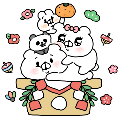 会話にクマを添えましょう【クマ子12】 | LINEスタンプ | saimari